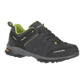 Trezeta Raider WP Waterproof Hiking Shoes in Dark Grey Lime Color