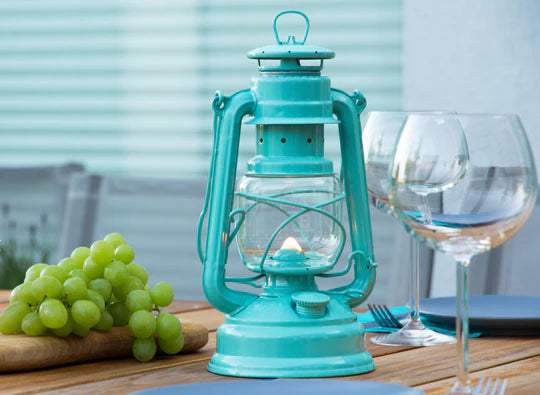 Feuerhand Baby Special 276 Hurricane Lantern  Light Green - Wylies Outdoor World Feuerhand Baby Special 276 Hurricane Lantern  Light Green - Wylies Outdoor World