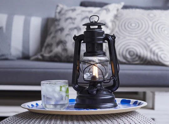 Feuerhand LED Lantern Baby Special 276 Matte Black - Wylies Outdoor World Feuerhand LED Lantern Baby Special 276 Matte Black - Wylies Outdoor World