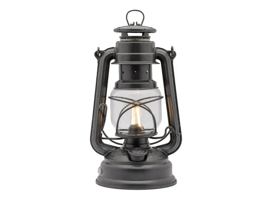 Feuerhand LED Lantern Baby Special 276 Sparkling Iron - Wylies Outdoor World Feuerhand LED Lantern Baby Special 276 Sparkling Iron - Wylies Outdoor World