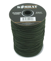 Kombat UK 2.5mm Bungee Cord - 200M - O/G - Wylies Outdoor World