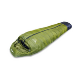 DD Hammocks Jura 2 Sleeping Bag in green, designed for hammock camping and comfort down to -5°C.