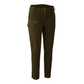 Deerhunter Lady Gabby Boot Trousers Peat colour front view