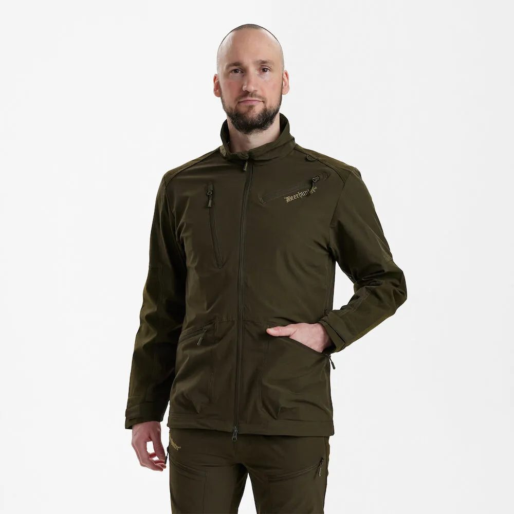 Deerhunter Men's Excape Light Jacket Art Green Hunting, Jacket on sale at Wylie's Outdoor World UK (Straight Angle View) Deerhunter Men's Excape Light Jacket Art Green Hunting, Jacket on sale at Wylie's Outdoor World UK (Straight Angle View)