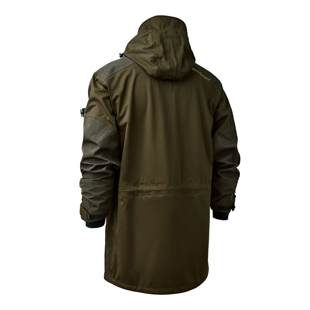 Deerhunter Men's Excape Rain Jacket Art Green Hunting, Jacket on sale at Wylie's Outdoor World UK (Back View) Deerhunter Men's Excape Rain Jacket Art Green Hunting, Jacket on sale at Wylie's Outdoor World UK (Back View)