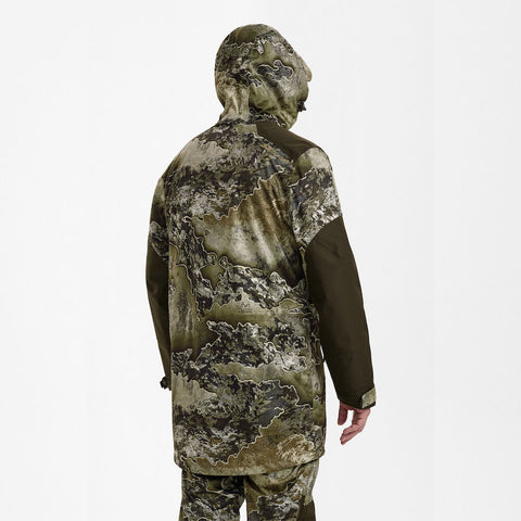 Deerhunter Men's Excape Rain Jacket Realtree Excape Hunting, Jacket on sale at Wylie's Outdoor World UK (Side Angle View) Deerhunter Men's Excape Rain Jacket Realtree Excape Hunting, Jacket on sale at Wylie's Outdoor World UK (Side Angle View)