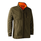Deerhunter Men's Gamekeeper Bonded Fleece Jacket reversible Green Hunting, Jacket on sale at Wylie's Outdoor World UK (Front View)