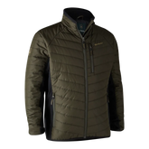 Deerhunter Men's Moor Padded Jacket with softshell Adventure Green Hunting, Jacket on sale at Wylie's Outdoor World UK (Front View)