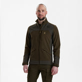 Deerhunter Men's Rogaland Softshell Jacket Fallen Leaf Hunting, Jacket on sale at Wylie's Outdoor World UK (Straight Angle View)