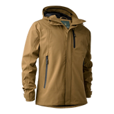 Deerhunter Men's Sarek Shell Jacket with hood Butternut Hunting, Jacket on sale at Wylie's Outdoor World UK (Front View)