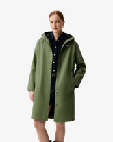 Women's Olive Ellis PU Raincoat