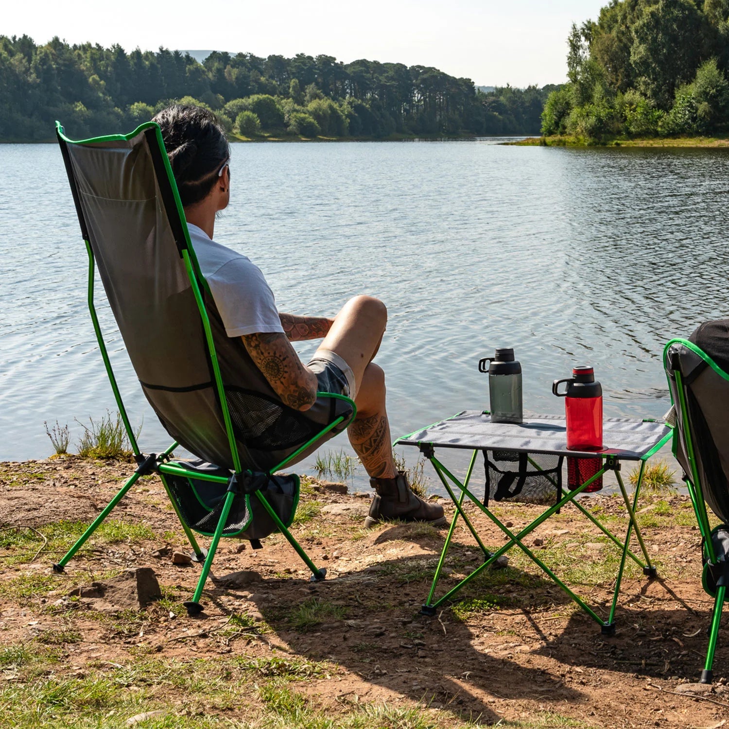 Highlander Ayr Tall Folding Chair Highlander Ayr Tall Folding Chair