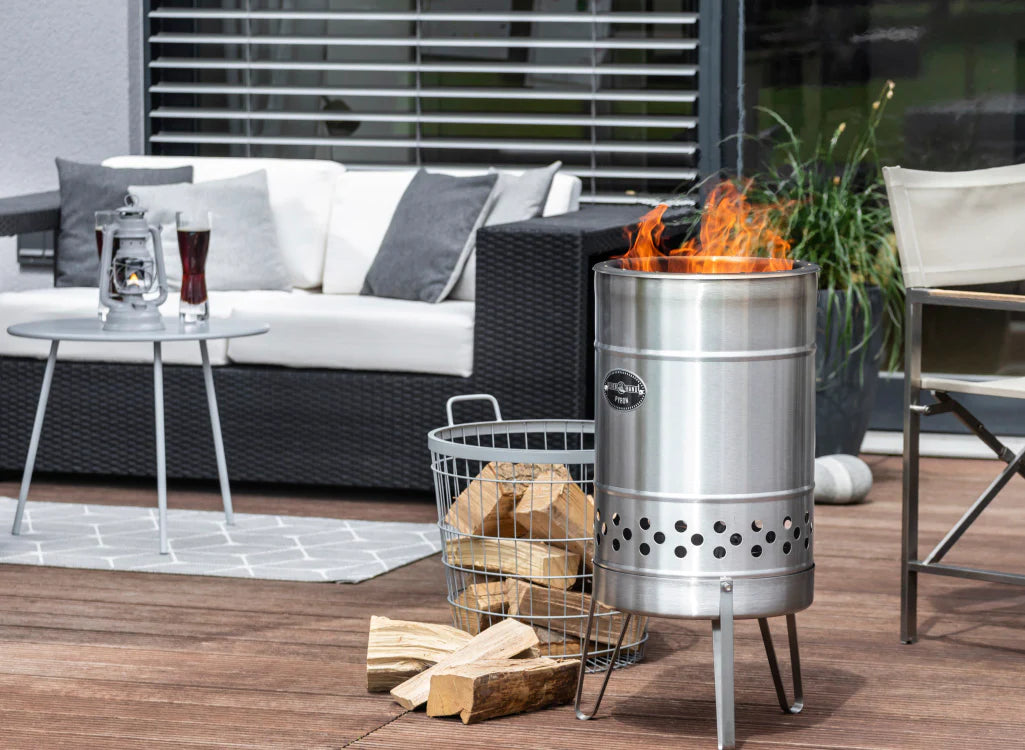 Feuerhand Pyron Fire Barrel - Wylies Outdoor World Feuerhand Pyron Fire Barrel - Wylies Outdoor World