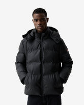 Men's Black Elements Wiley Sonic Welded Pu Puffer Jacket
