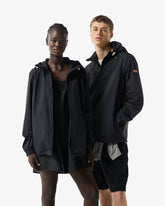 Unisex Black Play Packable Shell Rain Jacket