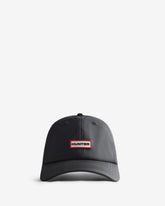 Hunter Boots Unisex Black Pu Cap (Red Label)