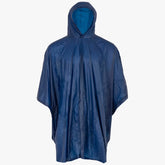Highlander Lightweight Peva Biodegradable Hooded Poncho from Wylie's Outdoor World Blue