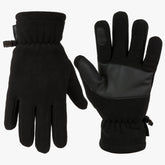 Highlander Polar Fleece Palm Grip Gloves from Wylie's Outdoor World Black