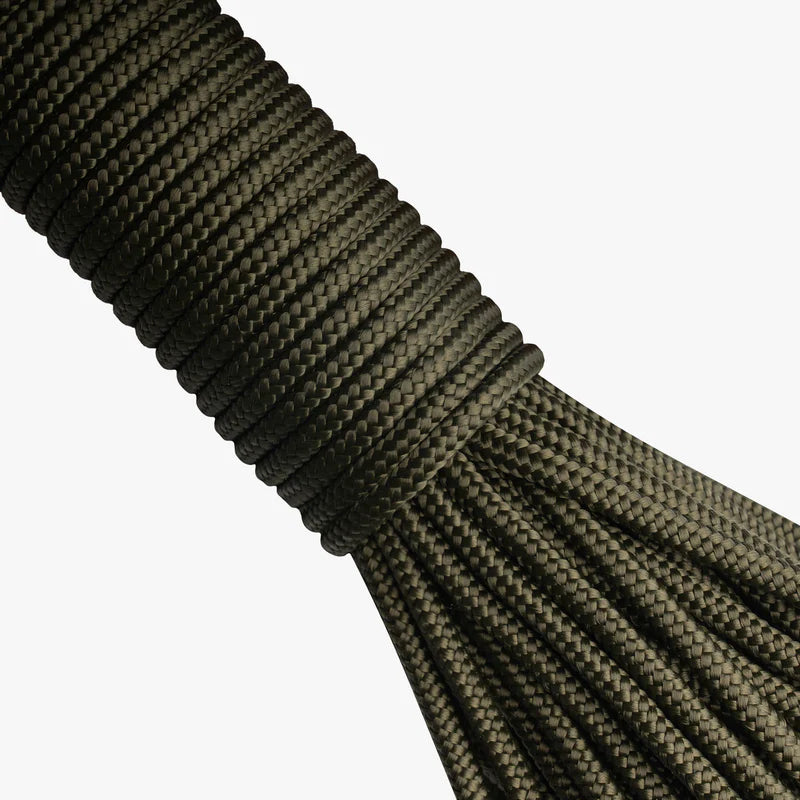 Highlander Utility Cord - Olive - 3 mm  x15m - Wylies Outdoor World Highlander Utility Cord - Olive - 3 mm  x15m - Wylies Outdoor World