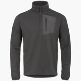 Hirta Grid Fleece from Wylie's Outdoor World Dark Grey