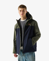 Men's Kambaba Green Originals Colour Block Waterproof Jacket