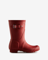Women's Military Red Original Short Wellington Boot
