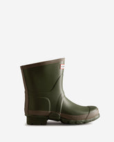 Women's Dark Olive Gardener Short Wellington Boot