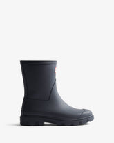 Unisex Navy Downpour Short Wellington Boot