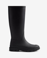 Unisex Black Downpour Tall Wellington Boot