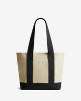 Beige Recrafted Tote Bag