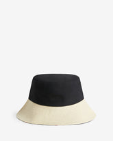 Black Recrafted Reversible Bucket Hat