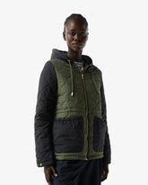 Women's Green Recrafted Quilted Jacket
