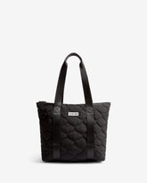 Black Adair Quilted Tote Bag