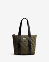 Green Adair Quilted Tote Bag
