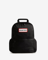 Black Nylon Backpack
