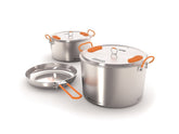 GSI Glacier Stainless Base Camper Large