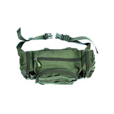 DD Hammocks Action Pack in green, versatile bag worn on shoulders or waist for easy access to camping gear.