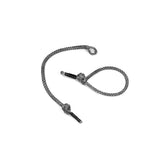 DD Hammocks Soft Shackle Carabiners made of 2.5mm Amsteel cord, lightweight and strong for hammock suspension systems.