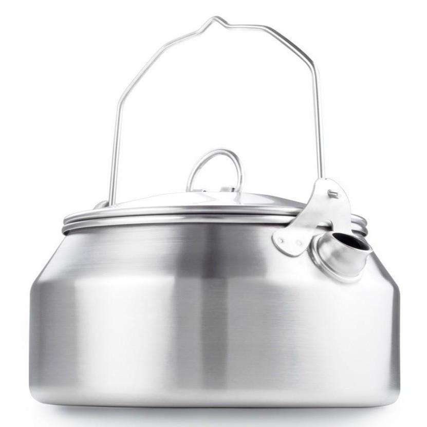 GSI Outdoors Glacier Stainless Tea Kettle - Wylies Outdoor World GSI Outdoors Glacier Stainless Tea Kettle - Wylies Outdoor World