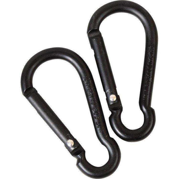 Kombat UK 2 x 8mm Non-Locking Carabiners - Wylies Outdoor World Kombat UK 2 x 8mm Non-Locking Carabiners - Wylies Outdoor World
