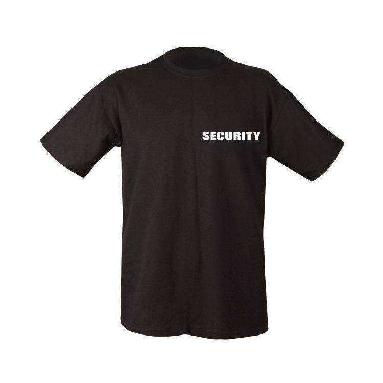 Kombat UK, Security Double Print T-shirt - Black, T-Shirts, Shirts & Vests,Wylies Outdoor World,