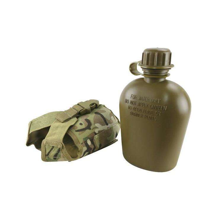 Kombat UK Tactical Water Bottle - BTP - Wylies Outdoor World Kombat UK Tactical Water Bottle - BTP - Wylies Outdoor World