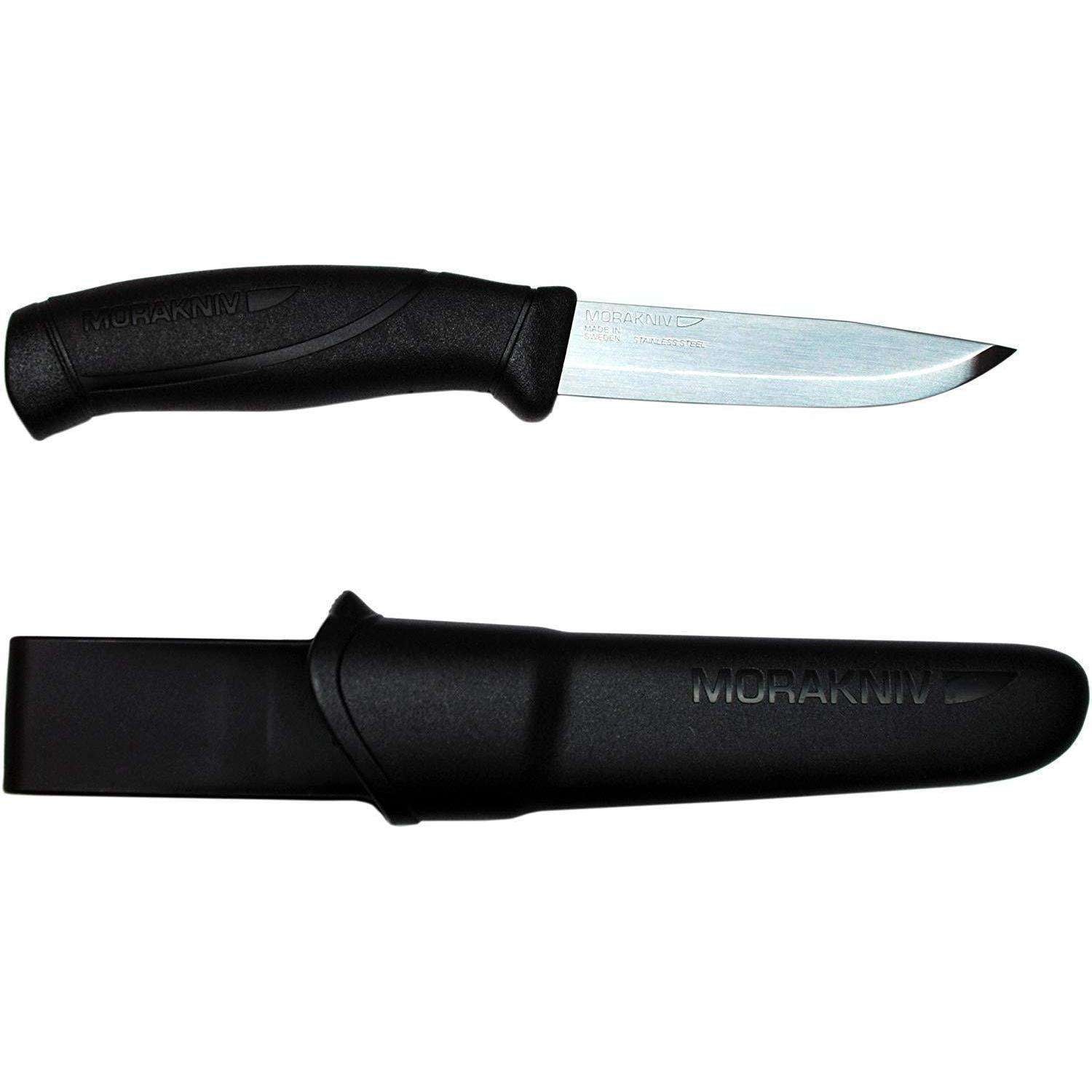 Mora Knives, Morakniv 860 Companion - Stainless Steel, Fixed Blade Bushcraft Knives,Wylies Outdoor World,