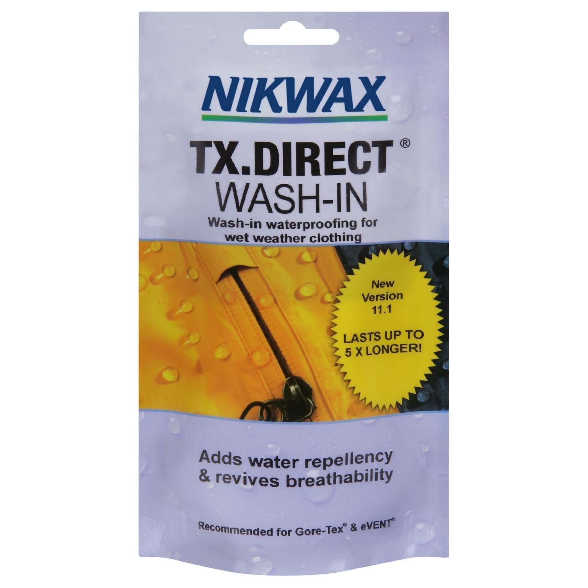Nikwax TX Direct - Single Use Pouches - Wylies Outdoor World Nikwax TX Direct - Single Use Pouches - Wylies Outdoor World