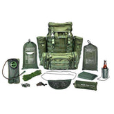 DD Hammocks DD Pack Combo Deal containing hammock gear, including rucksack, tarp, and accessories for camping.