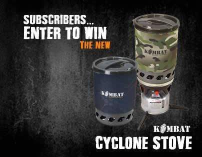 Newsletter Subscribers... Win the new Kombat uk Cyclone Stove!!