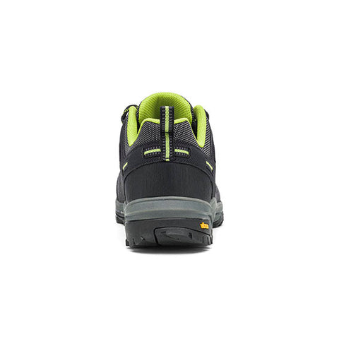 Trezeta Raider WP Waterproof Hiking Shoes in Dark Grey Lime Color