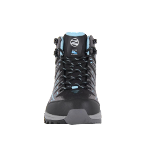 Trezeta Thunder Mid Women's Waterproof Hiking Shoes in Dark Grey Azure