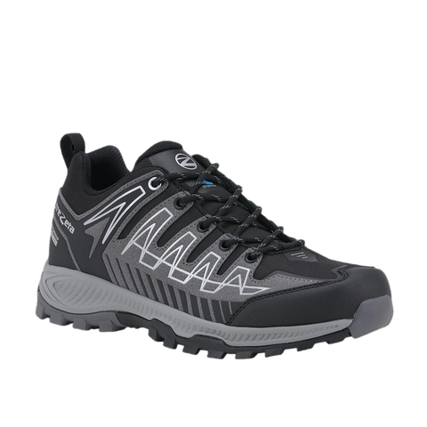 Trezeta Thunder WP Waterproof Hiking Shoes in Black Grey