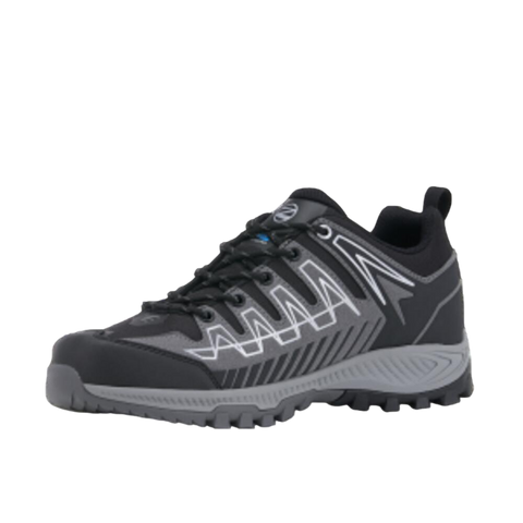 Trezeta Thunder WP Waterproof Hiking Shoes in Black Grey